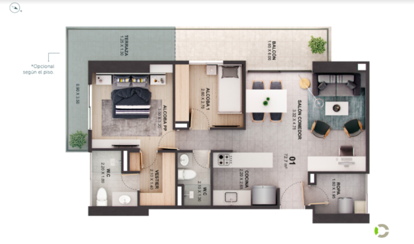 RIONEGRO APARTAMENTO: para estrenar en uno de los edificios más exclusivos del Oriente - Image 7